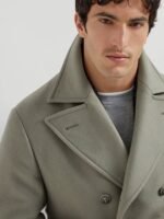 Mid-Length Hooded Goose Down Jacket