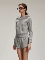 High-Slit Backless Sequin Long Dress