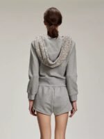 High-Slit Backless Sequin Long Dress