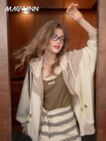 Original Designer Counter High-End Sheepskin Genuine Leather Down Jacket - Women's Mid-Length Elegant Fur Trimmed White Goose Down Coat